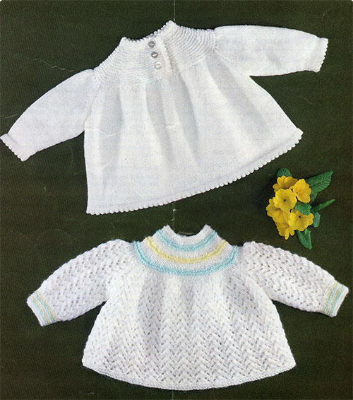 Baby Layette Sweater Pattern Free