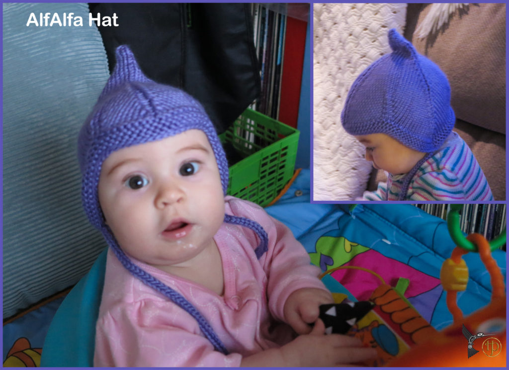 Alf Alfa Hat Free Knitting Pattern for babies