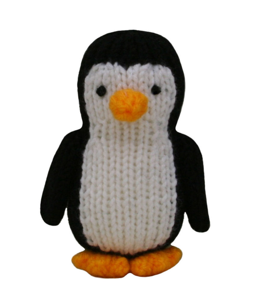 Free Penguin Knitting pattern for charity